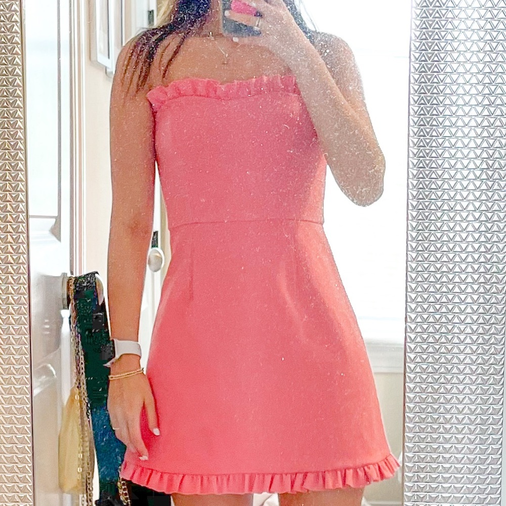 Ruffle Cocktail Dress